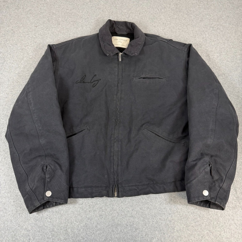 Ivan Cornejo Mirada Tour Aqui Te Espero Jacket Mens Large Music Black